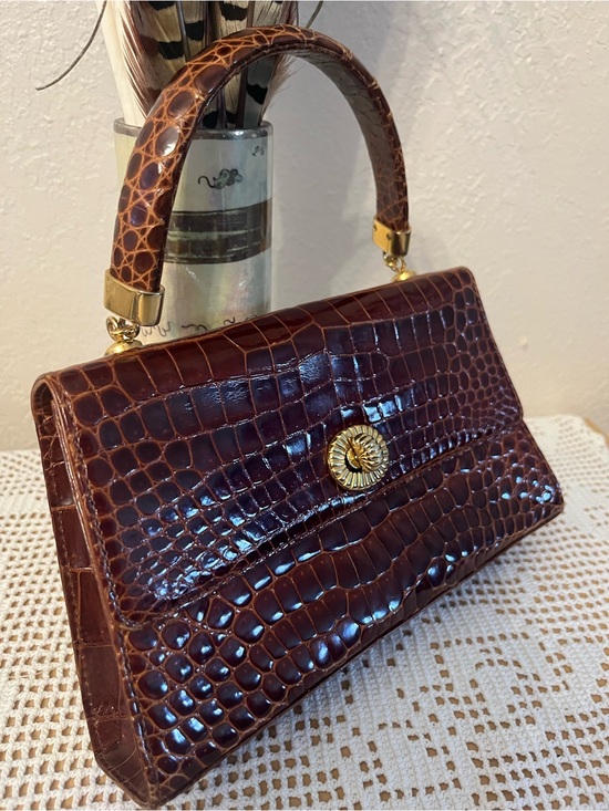 Bottega Veneta Handbags - Bottega Veneta Crocodile Purse